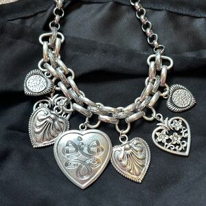 Hearts, hearts & more hearts adjustable necklace!!!